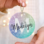 Décoration En Céramique Pastel Parties scintillant Bokeh ContexteGlam Eleg<br><div class="desc">Personnalisez facilement cet élégant motif de parties scintillant bokeh coloré avec votre nom et/ou monogramme personnalisés.</div>