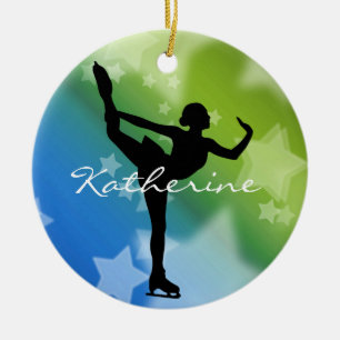 Décoration En Céramique Patinage artistique