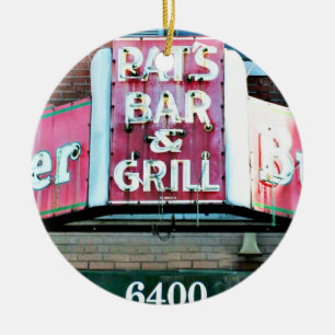 Décoration En Céramique Pat's Bar Saint Louis, St Louis