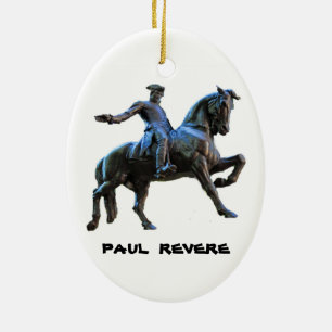 Décoration En Céramique Paul Revere (le Massachusetts)