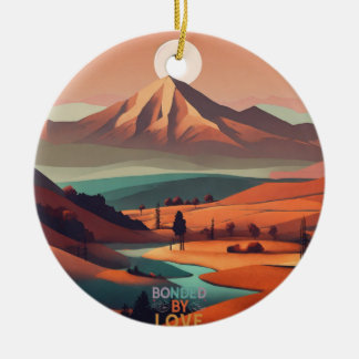 Décoration En Céramique Paysage boho