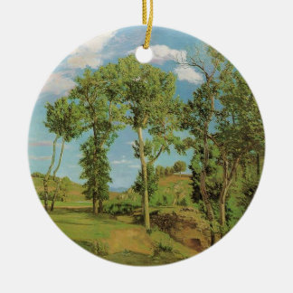 Décoration En Céramique Paysage Paysage Frédéric Bazille Impressionniste