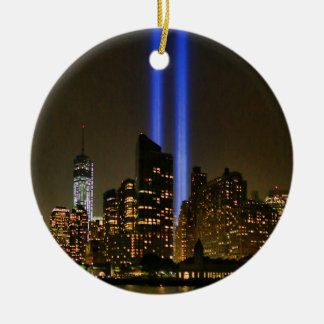 Décoration En Céramique Paysage urbain de NYC : Hommage à la lumière du WT