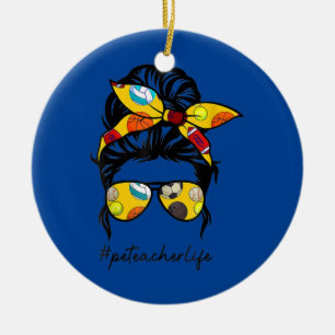 Décoration En Céramique Pe Teacher Life Sport Physical Education Teachers