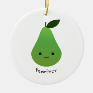 Décoration En Céramique Pearfect Cute Kawaii Pear