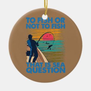 Décoration En Céramique Pêcher ou ne pas pêcher, telle est la question de