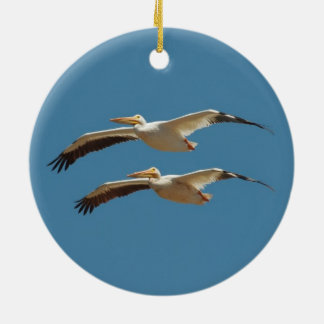 Décoration En Céramique Pélican volant 2