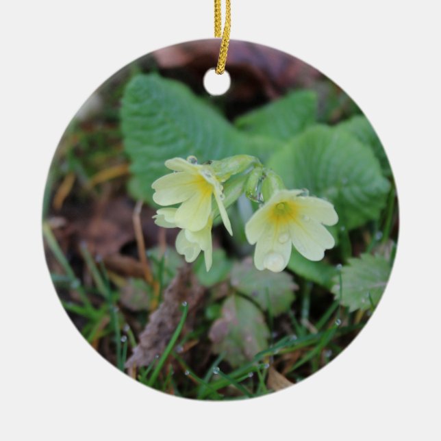 Décoration En Céramique Pendentif de design naturel (Devant)