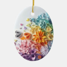 Pendentif de fleurs