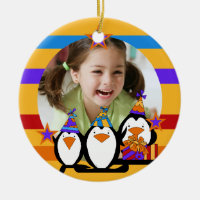 Penguin Customisé photo Anniversaire Keepsaké