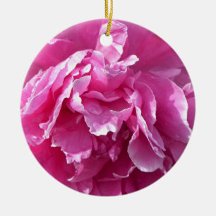 Décoration En Céramique Peony rose
