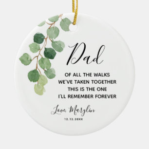 Décoration En Céramique Père de la mariée de toutes les promenades