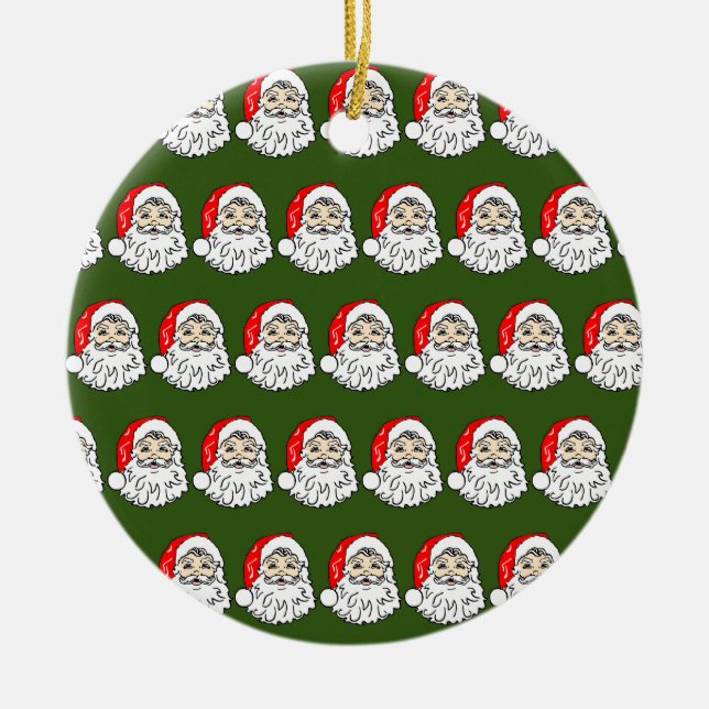 Décoration En Céramique Père Noël classique (Devant)