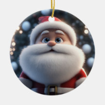 Père Noël confiant