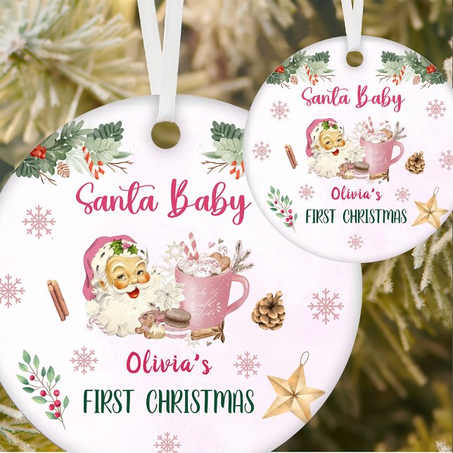 Décoration En Céramique Père Noël Cookies Noël fête d'anniversaire (Créateur téléchargé)