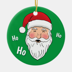 Décoration En Céramique Père Noël (Ho, Ho, Ho)