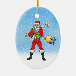 Décoration En Céramique Père Noël Joyeux Noël 2ème partie
