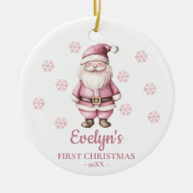 Père Noël Personnalisé pour la première Noël d'une