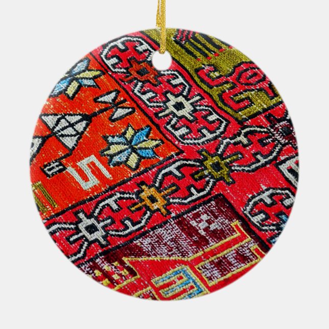 Décoration En Céramique Perse orientale, Motif turc, Moquette (Dos)