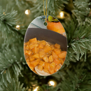 Décoration En Céramique Persimmon Compote