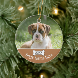 Décoration En Céramique Personalized dog Dog Ornaments