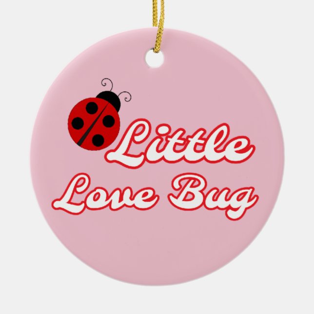 Décoration En Céramique Personalized Little Love Bug Ladybug Tree (Devant)