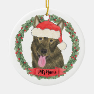 Décoration En Céramique Personalized Sable German Shepherd