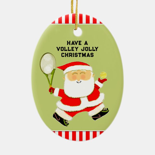 Décoration En Céramique personalized tennis gift (Dos)