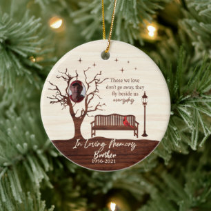Décoration En Céramique Personnalisé Ceux Que Nous Aimons/Frère