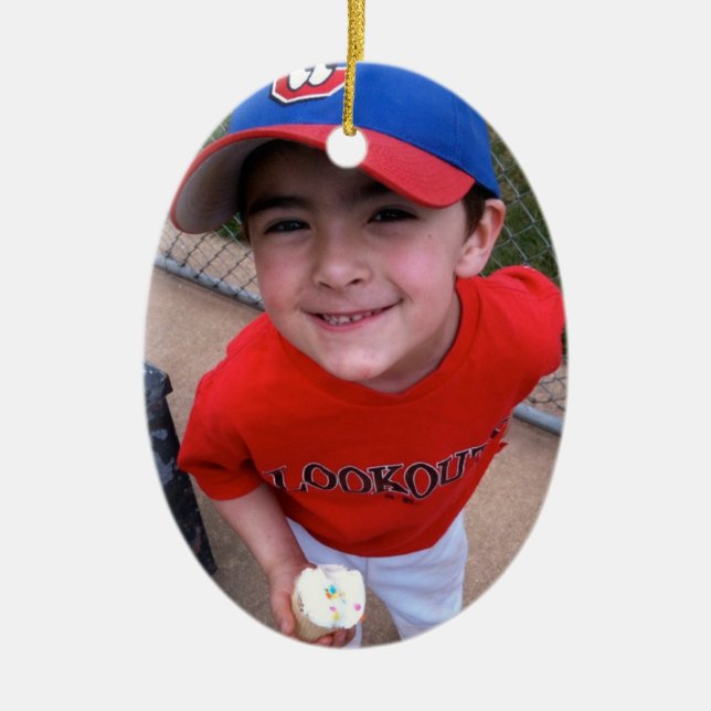 Décoration En Céramique Personnaliser avec vos photos/texte (Devant)