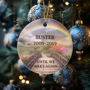 Décoration En Céramique Personnaliser de perte commémorative Rainbow Bridg