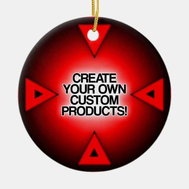 Décoration En Céramique Personnaliser / Personnaliser / Créer votre propre (Devant)