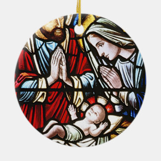 Décoration En Céramique Personnalisez l'ornement religieux de thème