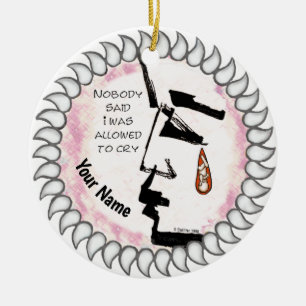 Décoration En Céramique Perte de l'ornement de bébé