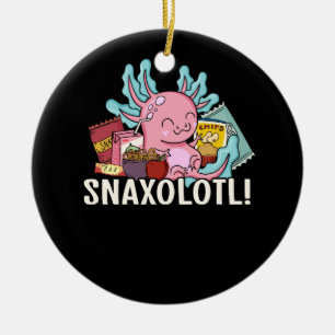 Décoration En Céramique Pet Axolotl Snaxolotl Cute Snacks Paleontologist K
