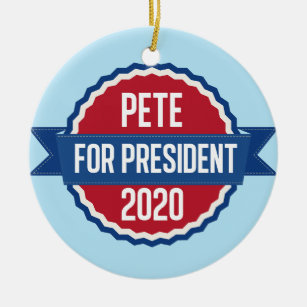 Décoration En Céramique Pete Buttigieg pour le Président 2020