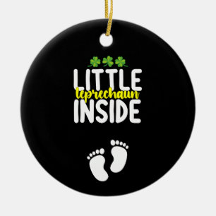 Décoration En Céramique Petit Lutin à l'intérieur de la grossesse Maman en