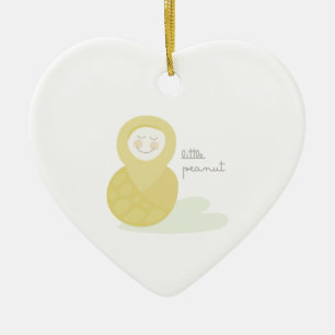 Décoration En Céramique Peu d'arachide