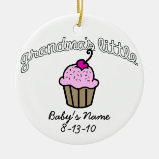 Décoration En Céramique Peu de petit gâteau de la grand-maman - rose -