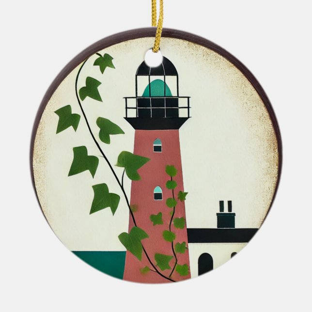 Décoration En Céramique Phare (Devant)