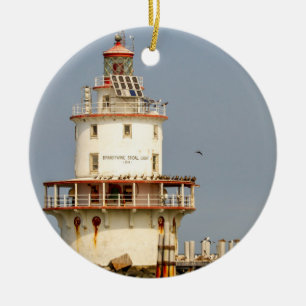 Décoration En Céramique Phare de Brandywine Shoal