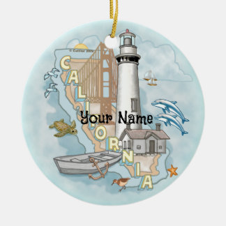 Décoration En Céramique Phare de Californie