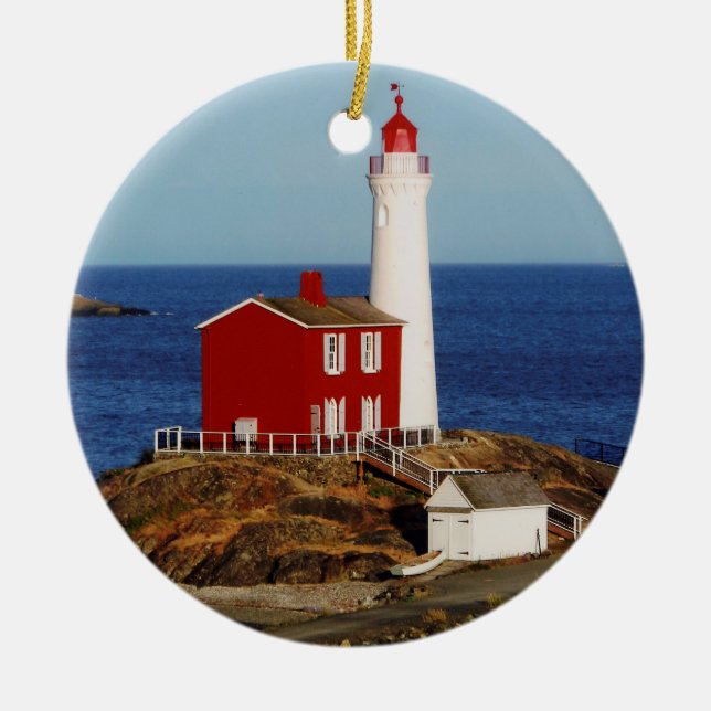 Décoration En Céramique Phare de Fisgard (Devant)