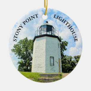 Décoration En Céramique Phare de Stony Point, New York Orament
