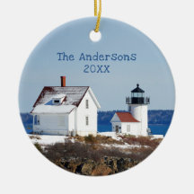 Phare maritime du Maine rustique