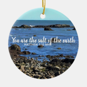 Décoration En Céramique Photo Atlantic Ocean Bible Verse Encouragement