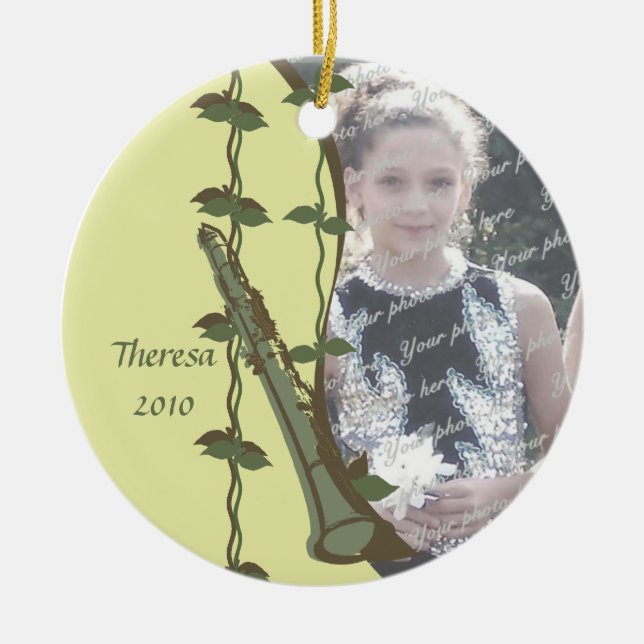 Décoration En Céramique Photo Clarinet Woodland (Devant)