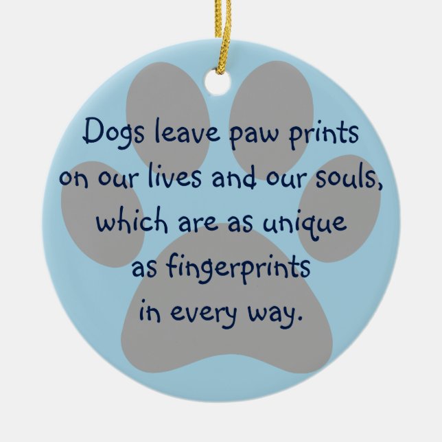 Décoration En Céramique Photo d'animal de compagnie Customisé Ornament de  (Devant)