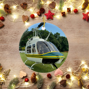 Décoration En Céramique Photo d'avion d'aviation Noël Céramique Personnali