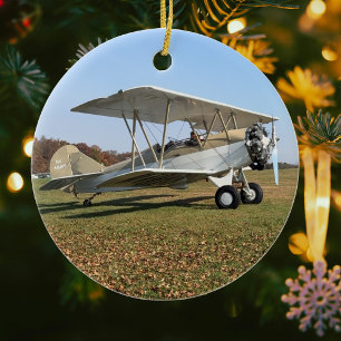 Décoration En Céramique Photo d'avion d'aviation Noël Céramique Personnali